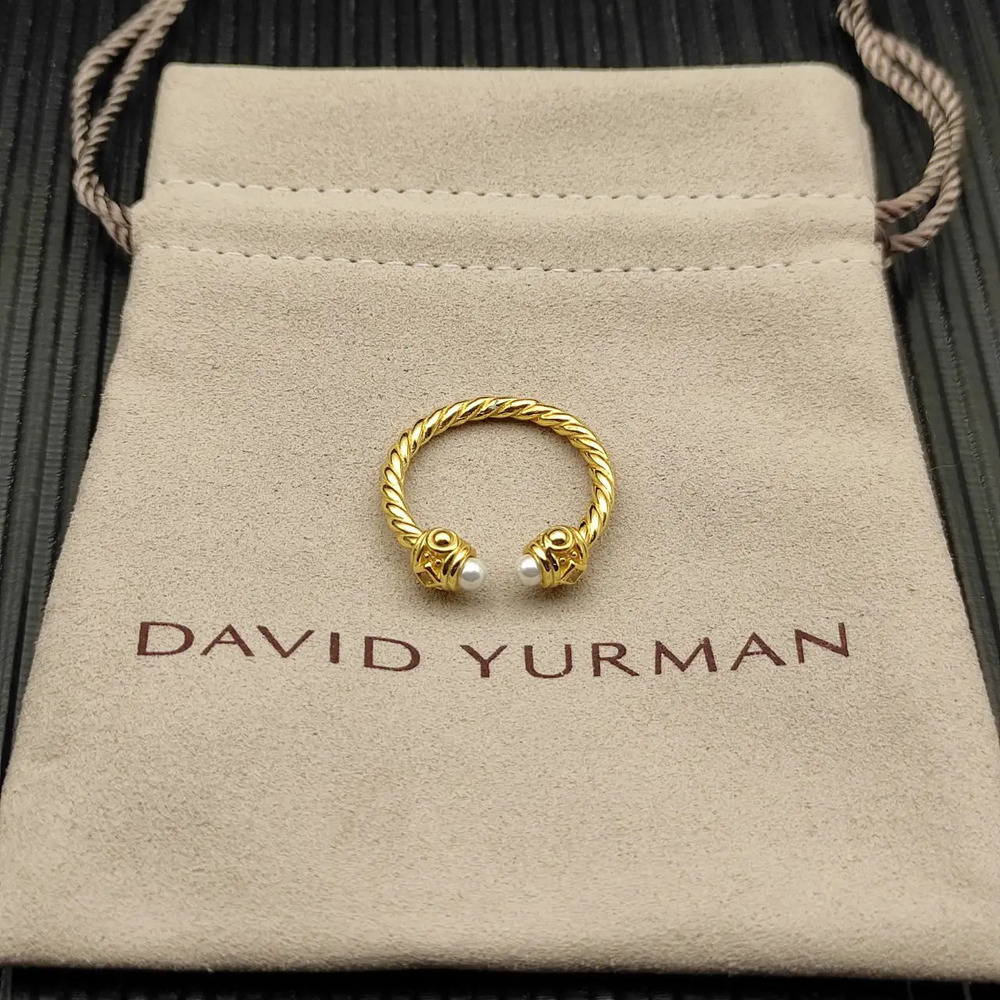 David Yurman Gold Pearl Revival Ring